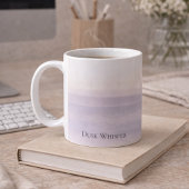 Klassischer Dusk Whisper Fade Becher, 330 ml Kaffeetasse