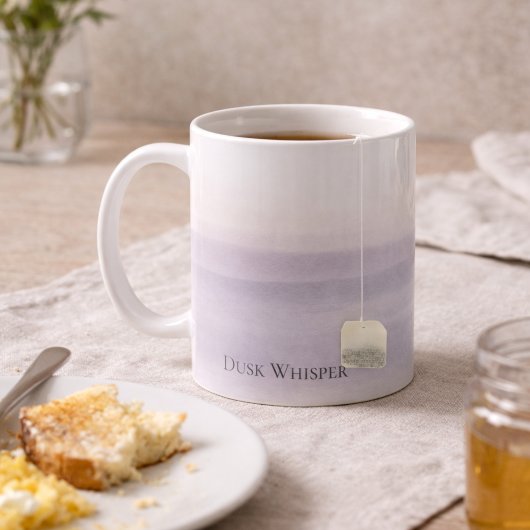 Klassischer Dusk Whisper Fade Becher, 330 ml Kaffeetasse