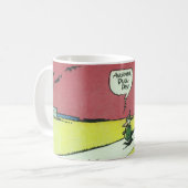 Klassischer "Ein weiterer langweiliger Tag"-Becher Kaffeetasse (Vorderseite Links)