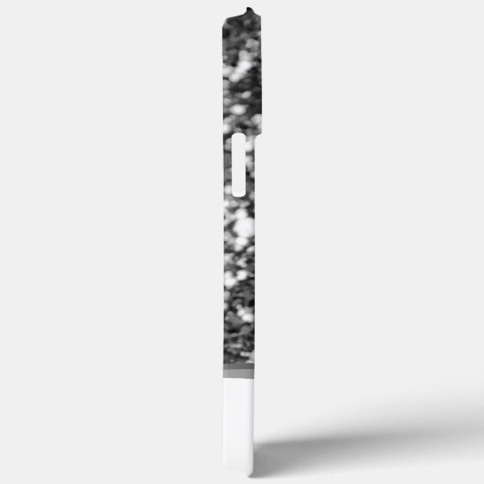 Klassischer, eleganter Name des Monogrammes des Bl Case-Mate iPhone Hülle (Rückseite / Rechts)