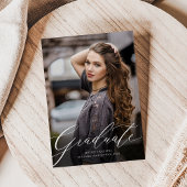 Klassischer Eleganter Script-Abschluss Ankündigung