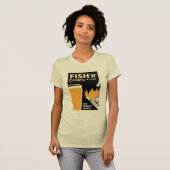 Klassischer englischer Fisch und Chips T-Shirt (Vorne ganz)