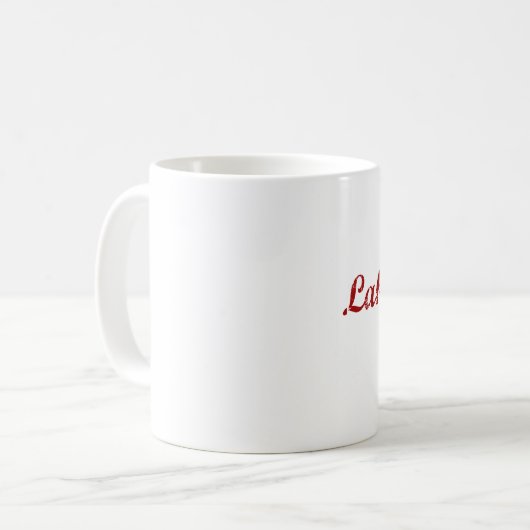 Klassischer Entwurf Genfersees Wisconsin Kaffeetasse (Vorderseite Links)