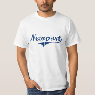 Klassischer Entwurf Newports Rhode Island T-Shirt