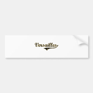 Klassischer Entwurf Versailles Missouri Autoaufkleber