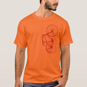 Klassischer Fahrrad-T - Shirt der Männer