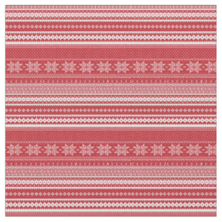 Klassischer Fair-Isle-Druck Stoff