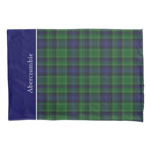 Klassischer Fall Abercrombie Tartan Kariert Pillow Kissenbezug (Vorderseite)