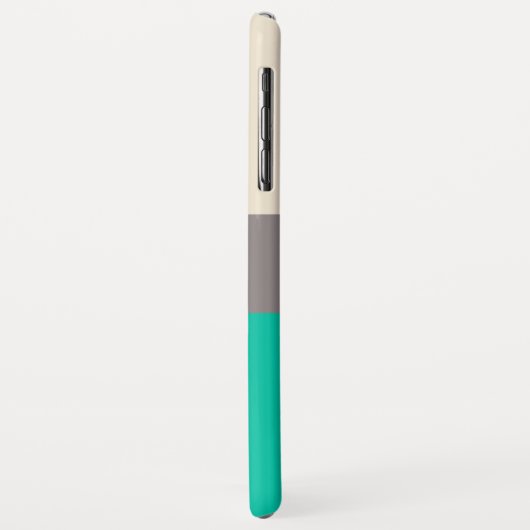 Klassischer Farbblock mit Namen Case-Mate iPhone Hülle (Hinten/Links)