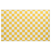Klassischer, farbenfroher, gelber Schachbrett Stoff (Fat Quarter (45,7 x 55,9 cm))