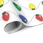 Klassischer Feiertag beleuchtet Packpapier (Rolleneckpunkt)