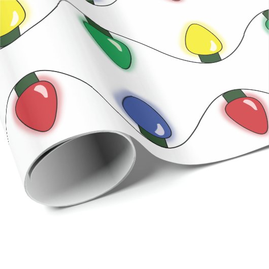 Klassischer Feiertag beleuchtet Packpapier (Rolleneckpunkt)