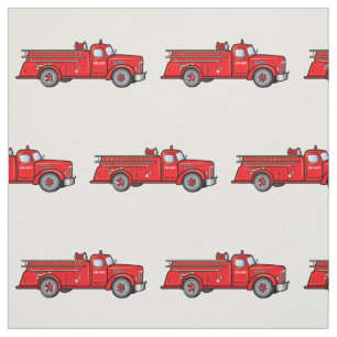 Klassischer Feuer-Motor Stoff