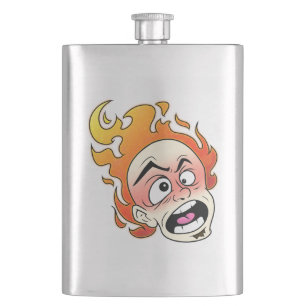 Klassischer Feuerkolben Flachmann