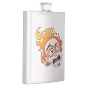 Klassischer Feuerkolben Flachmann (Rechts)