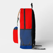 Klassischer 'Fighting American' Comic-Rucksack  Bedruckter Rucksack (Rechts)