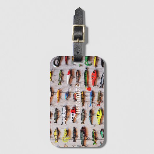 Klassischer Fischfang Thunder_Cove Gepäckanhänger (Vorderseite Vertikal)