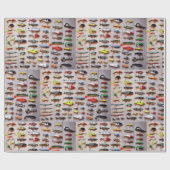 Klassischer Fischfang Thunder_Cove Geschenkpapier (Flach)