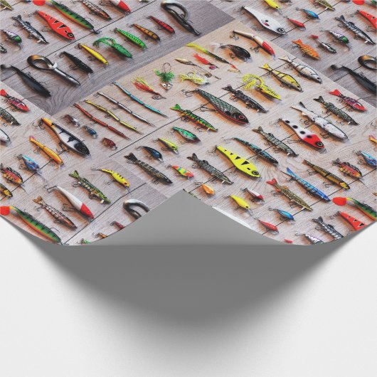 Klassischer Fischfang Thunder_Cove Geschenkpapier (Ecke)