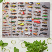 Klassischer Fischfang Thunder_Cove Geschirrtuch (Gefaltet)