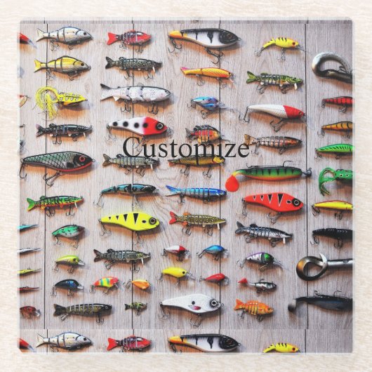 Klassischer Fischfang Thunder_Cove Glasuntersetzer (Vorderseite)