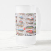 Klassischer Fischfang Thunder_Cove Mattglas Bierglas (VorderseiteRechts)