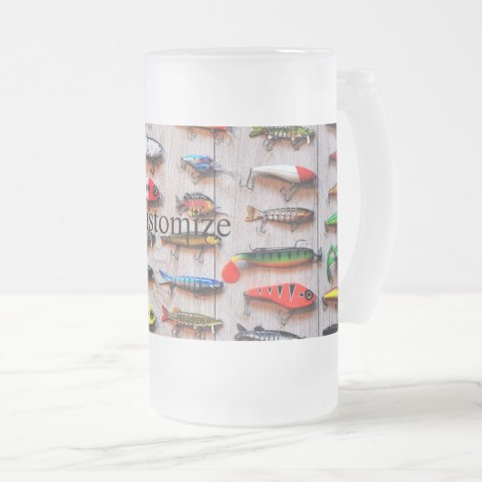 Klassischer Fischfang Thunder_Cove Mattglas Bierglas (VorderseiteRechts)