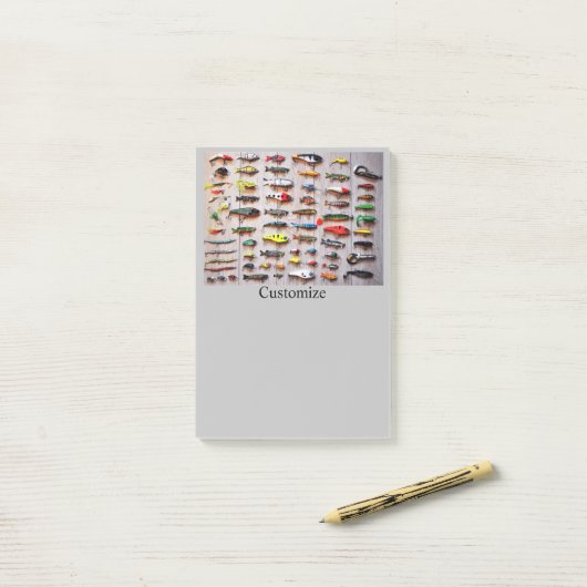 Klassischer Fischfang Thunder_Cove Post-it Klebezettel (Auf Schreibtisch)