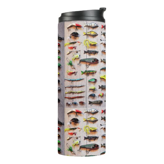 Klassischer Fischfang Thunder_Cove Thermosbecher (Nach links gedreht)