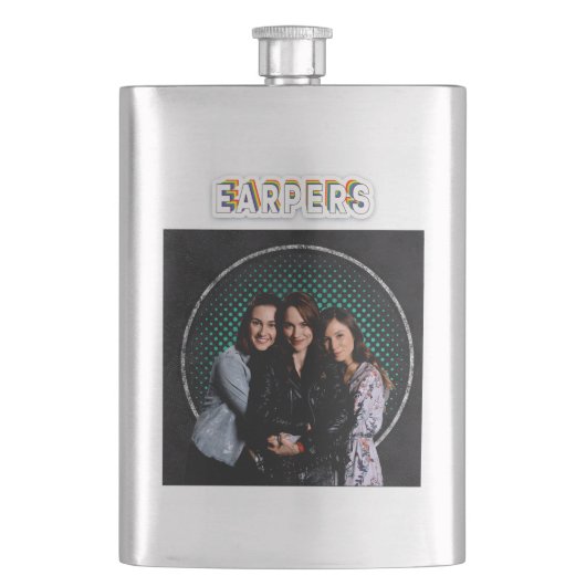 Klassischer Flachmann (Vorderseite)