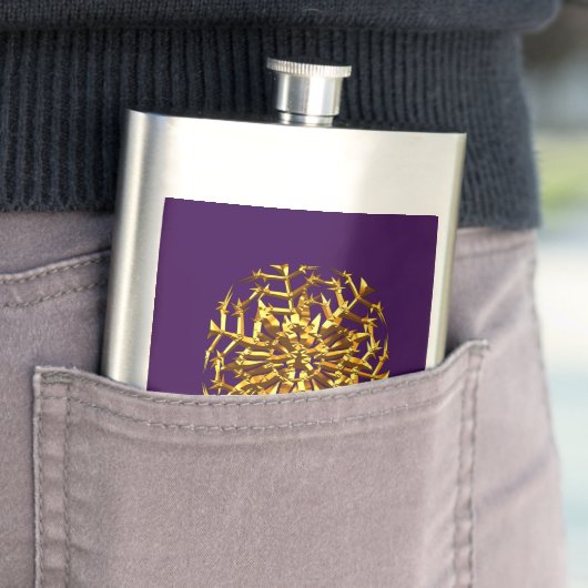 Klassischer Flask Flachmann (Beispiel)