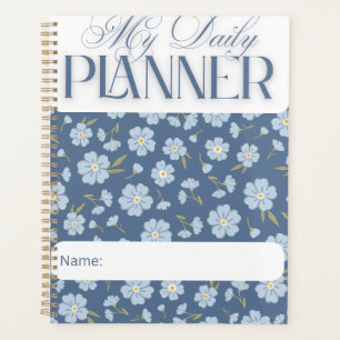 Klassischer Floral-Garten-Tagesplaner Planer
