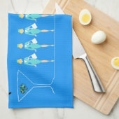 Klassischer Flug Attendant Küchentuch (Viertel Falte)