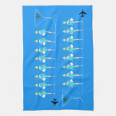 Klassischer Flug Attendant Küchentuch (Vertikal)