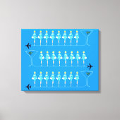 Klassischer Flug Attendant Stretched Canvas Print Leinwanddruck (Vorderseite)