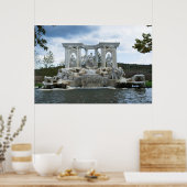 Klassischer Fontain Poster (Küche)