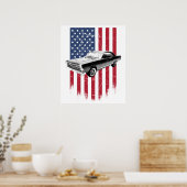 Klassischer Ford Fairlane 1967 Poster (Küche)