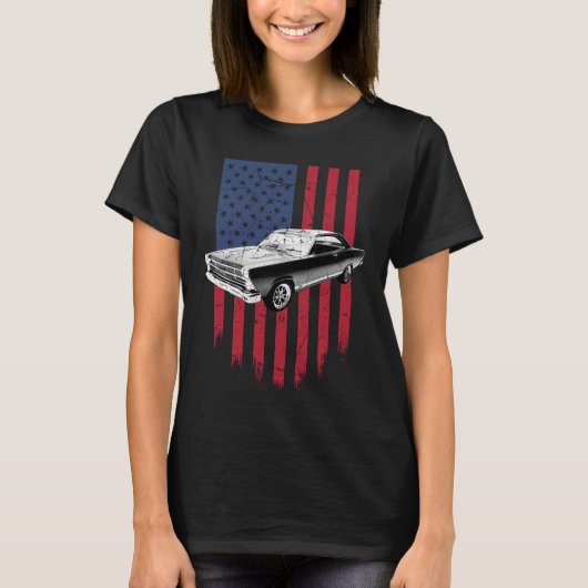 Klassischer Ford Fairlane 1967 T-Shirt (Vorderseite)