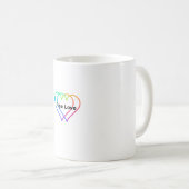 Klassischer Free Love Becher, 0,33 l Kaffeetasse (VorderseiteRechts)