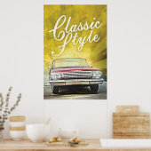 Klassischer Frontstil Poster (Küche)