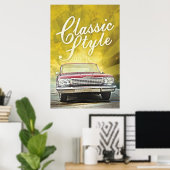 Klassischer Frontstil Poster (Heimbüro)