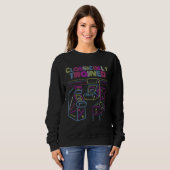 Klassischer Gamer Retro Old School Arcade Sweatshirt (Vorne ganz)