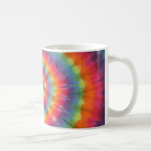 Klassischer Gefärbte Krawatte Swirl Kaffeetasse (Rechts)