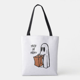Klassischer Geist mit Beutel Trick oder Treat Cand Tasche
