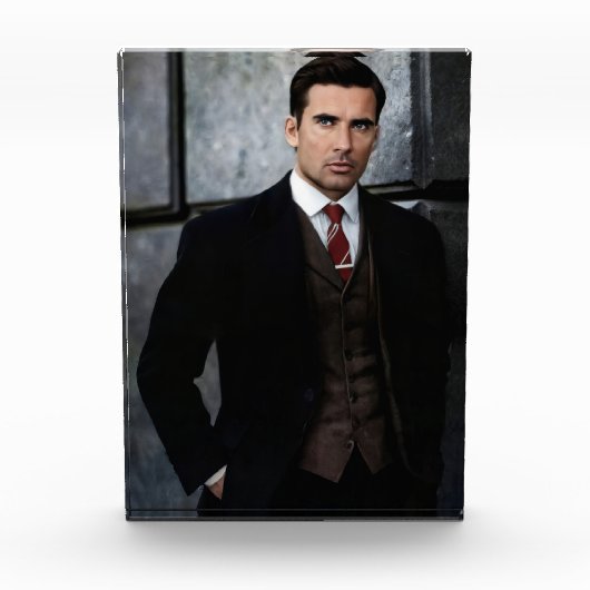 Klassischer Gentleman-Fotoblock Fotoblock (Vorderseite)