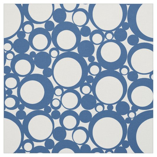 Klassischer geometrischer Kreis Stoff (Muster)