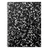 Klassischer gesprenkelter Notizbuch-Entwurf Notizblock (Vorderseite)