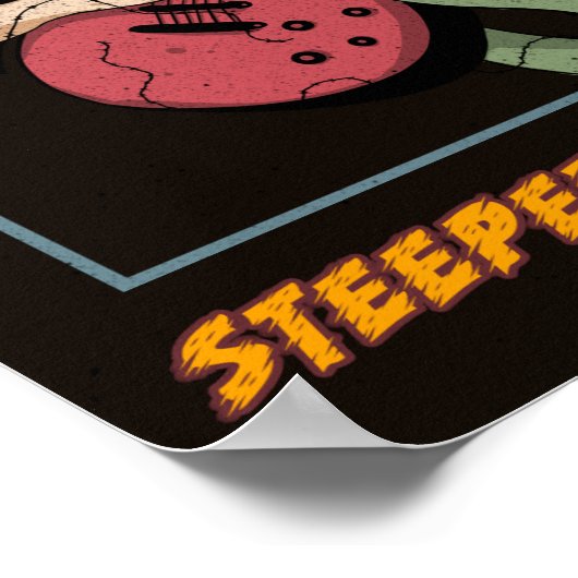 Klassischer Gestein in Badassery Poster (Ecke)