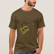 Klassischer Gitarren-T - Shirt
