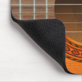 Klassischer Gitarrenorange Tan Mousepad (Ecke)